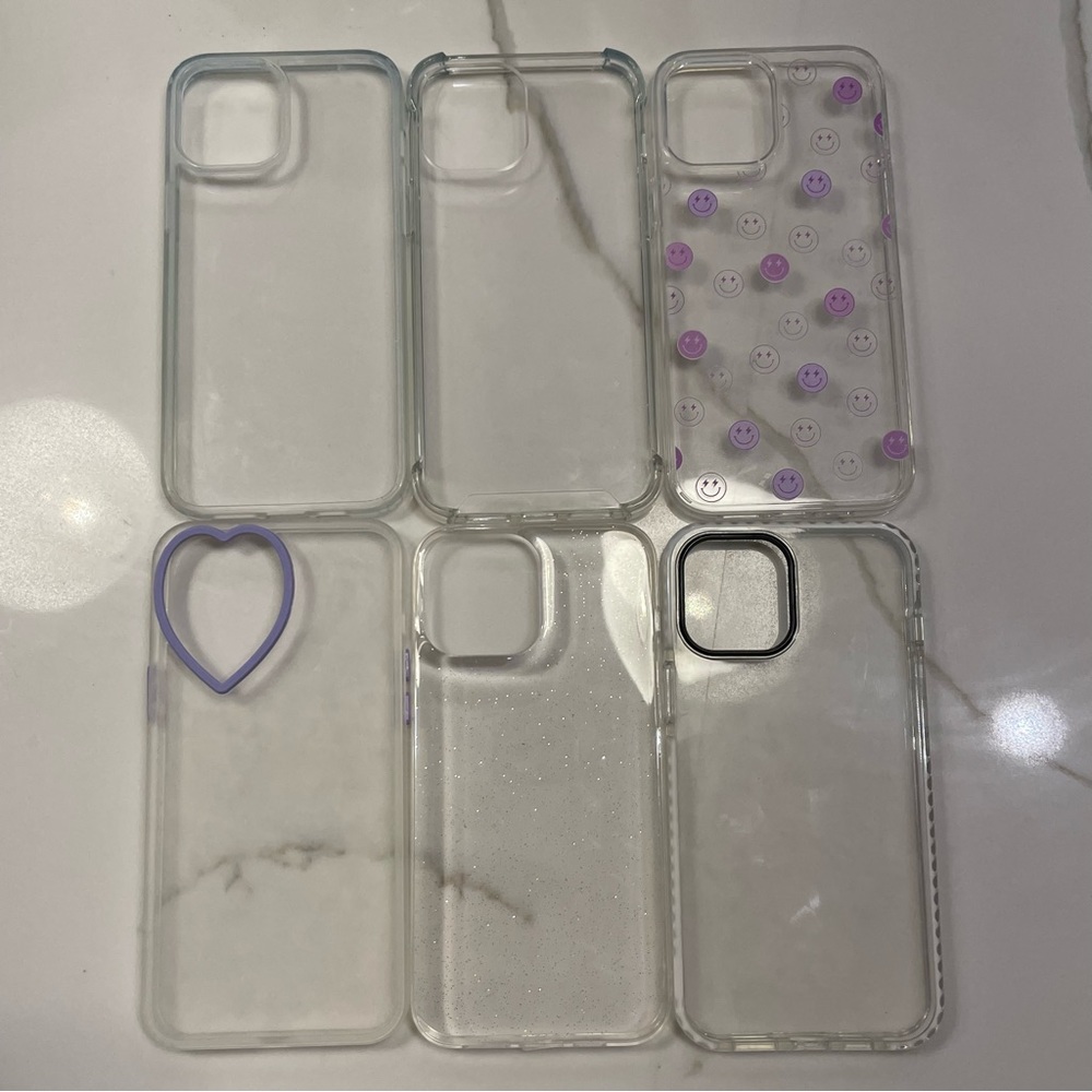 CLEAR IPHONE 12 PRO MAX CASES